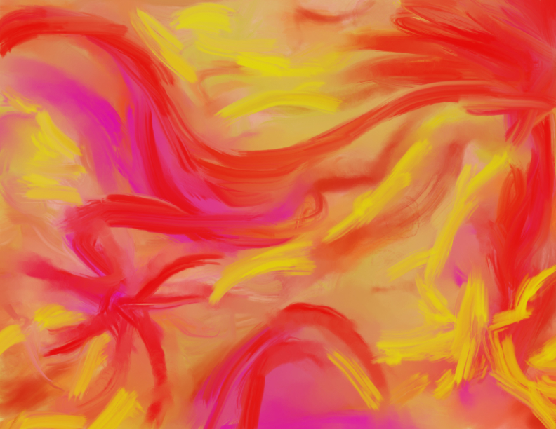 Orange Abstraction-Scott Olmstead